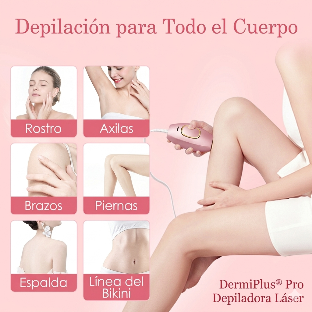 DermiPlus® IPL Depiladora Láser
