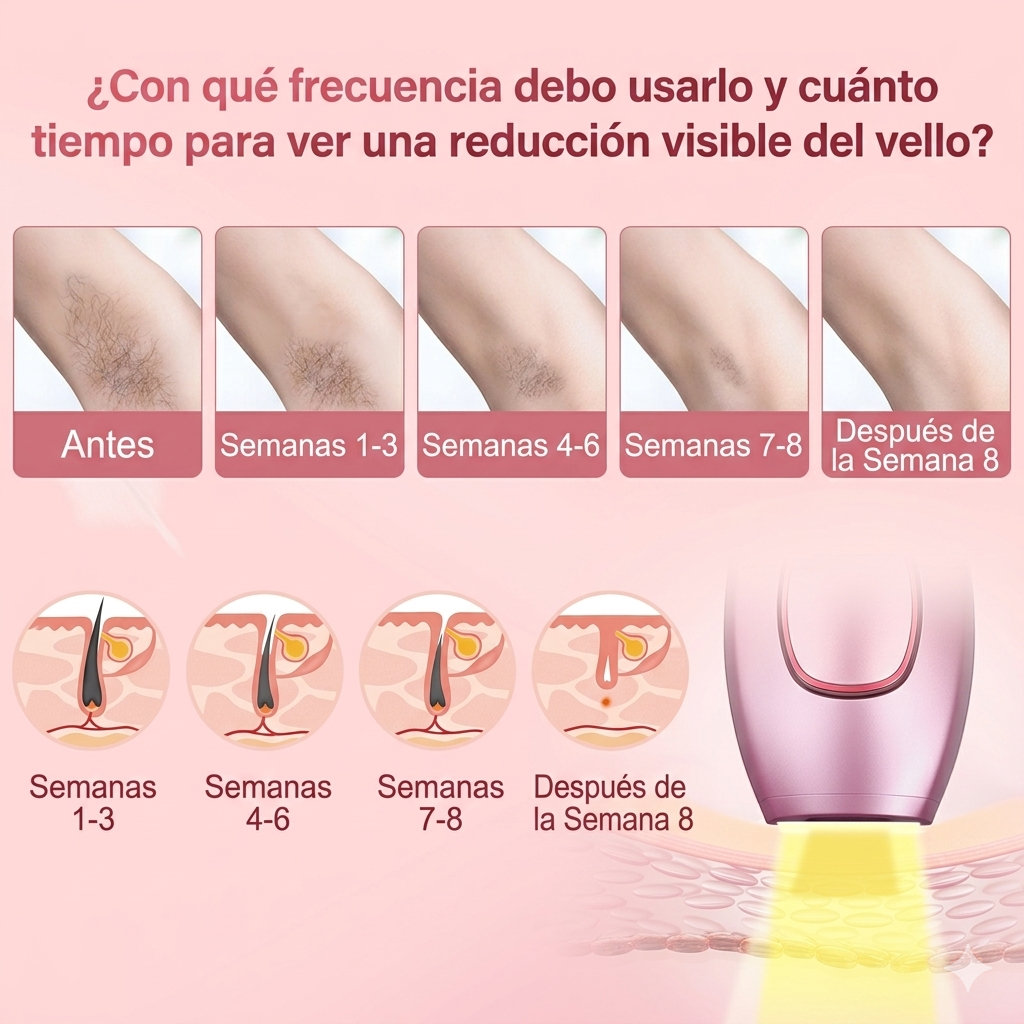 DermiPlus® IPL Depiladora Láser